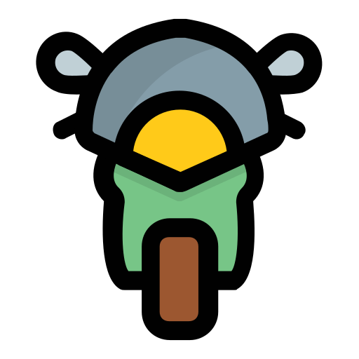 bicicleta de reparto icono gratis