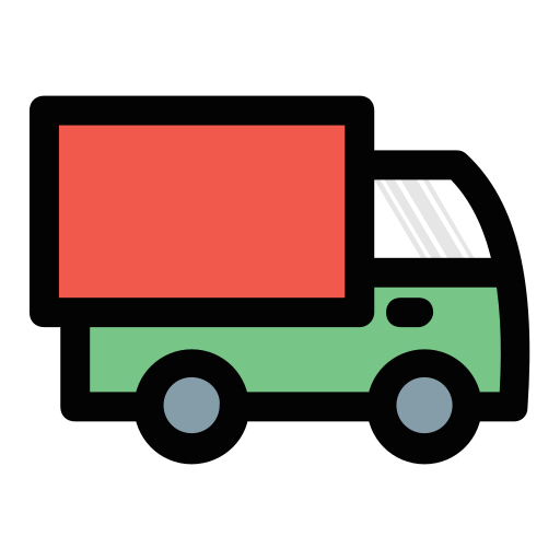 Delivery truck Generic Outline Color icon