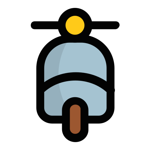 bicicleta de reparto icono gratis