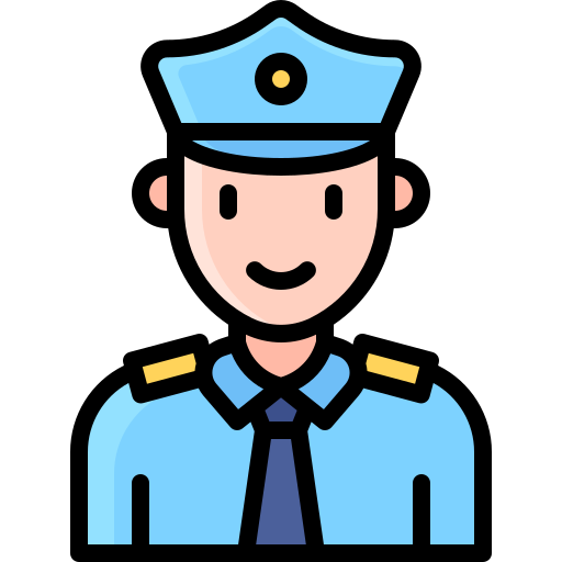 Police Generic Outline Color icon