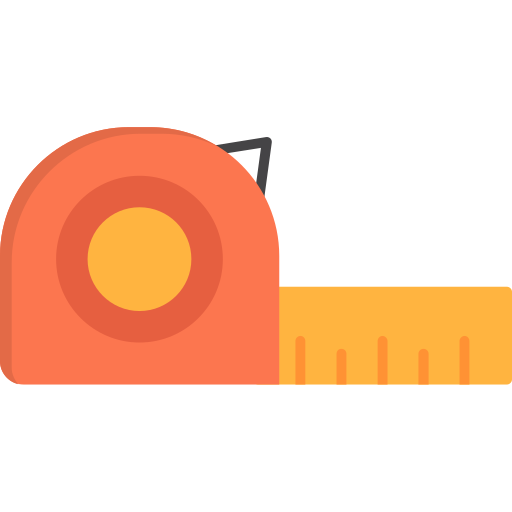 Measure tape Generic Flat icon