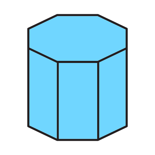 Octagon Generic Outline Color icon