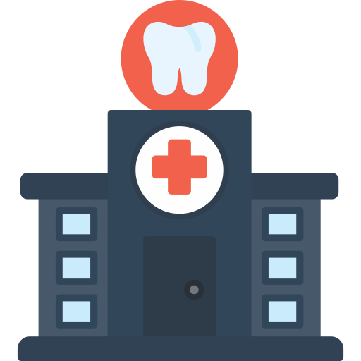 clínica dental icono gratis