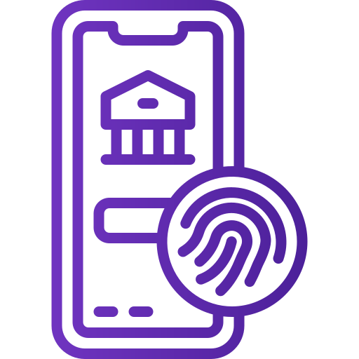 huella dactilar icono gratis