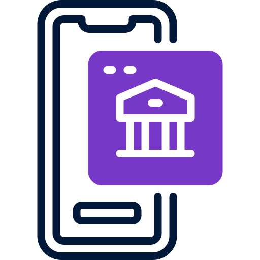 Mobile banking Generic Mixed icon