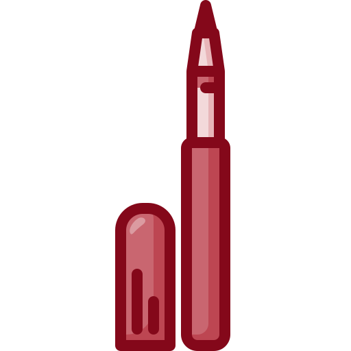 delineador de ojos icono gratis