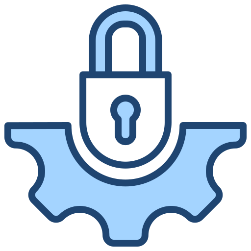 Security Generic Blue icon