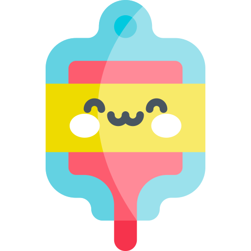 Blood bag free icon