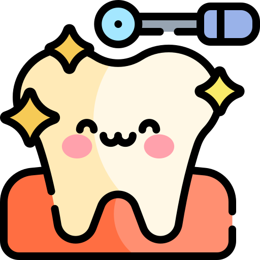 limpieza dental icono gratis