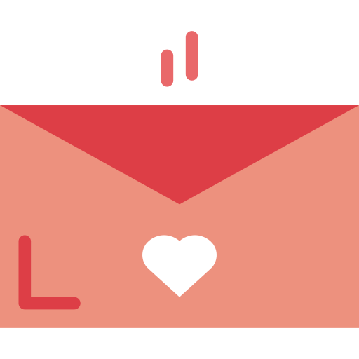 carta de amor grátis ícone carta de amor grátis ícone