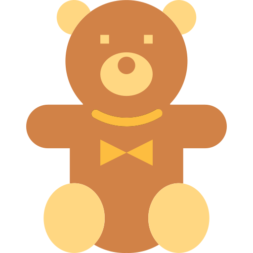 oso de peluche icono gratis