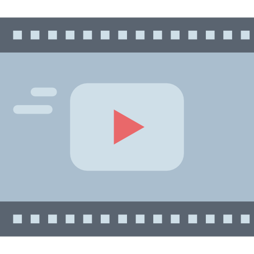 reproductor de peliculas icono gratis