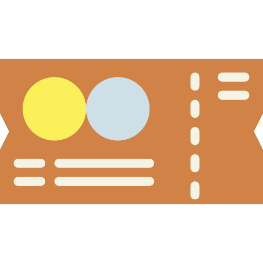 Ticket free icon