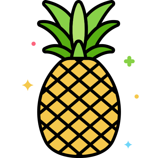 piña icono gratis