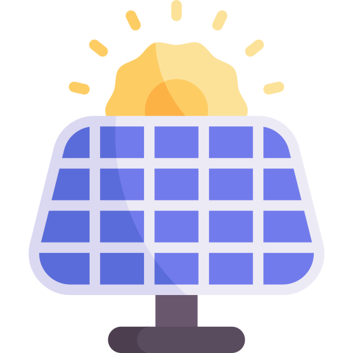 panel solar icono gratis