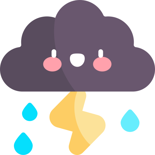 tormenta icono gratis