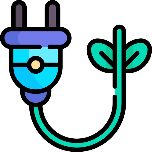 energía ecológica icono gratis