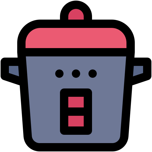 Cooking pot Generic Outline Color icon