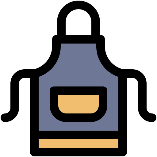 Apron Generic Outline Color icon