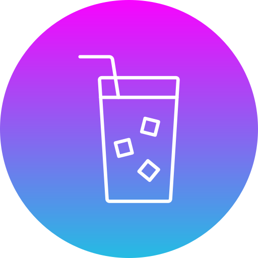Cold Drink Generic Flat Gradient icon