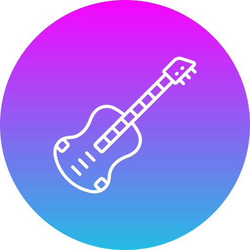 guitarra icono gratis