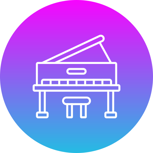 piano icono gratis