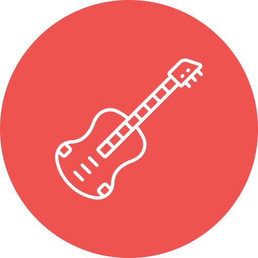 guitarra icono gratis