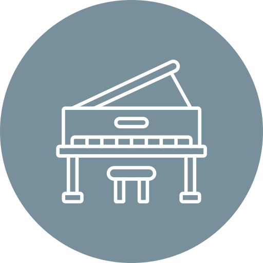 piano icono gratis