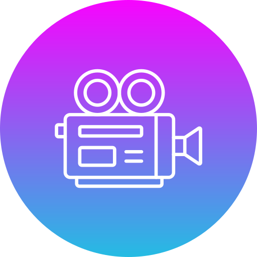 camara de video icono gratis