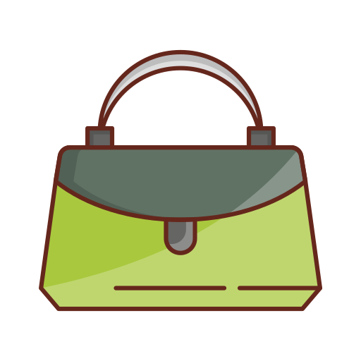 Purse Generic Outline Color icon