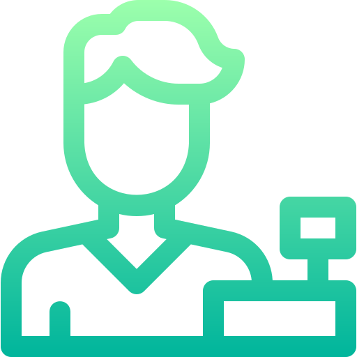 Cashier free icon
