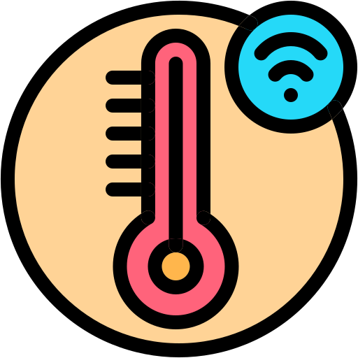 Thermostat Generic Outline Color icon