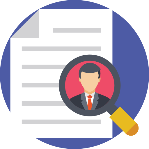 reclutamiento icono gratis