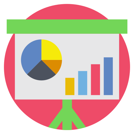 statistiques Icône gratuit