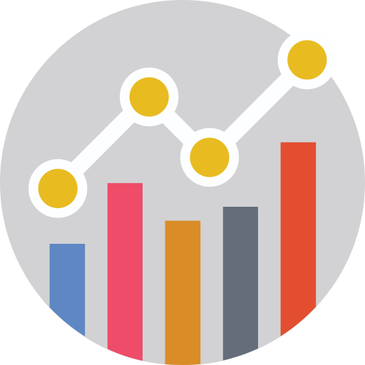 Bar chart Generic Flat icon