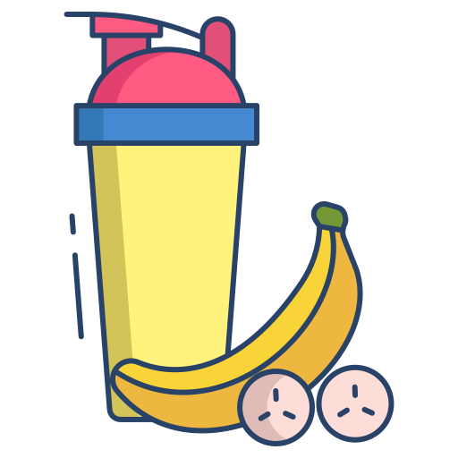batido de proteinas icono gratis
