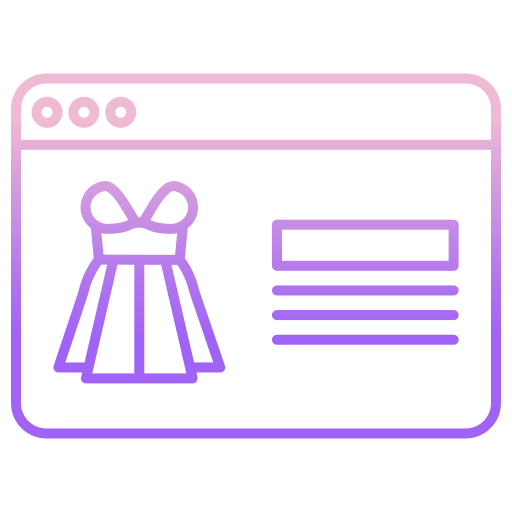 comprador en línea icono gratis