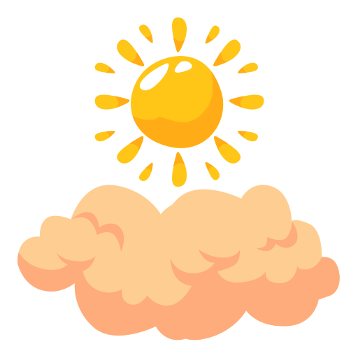 Sun free sticker