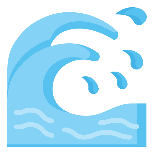 Wave Generic Flat icon