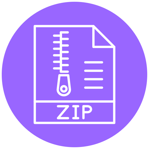 archivo zip icono gratis