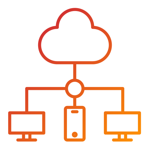 conexión a la nube icono gratis