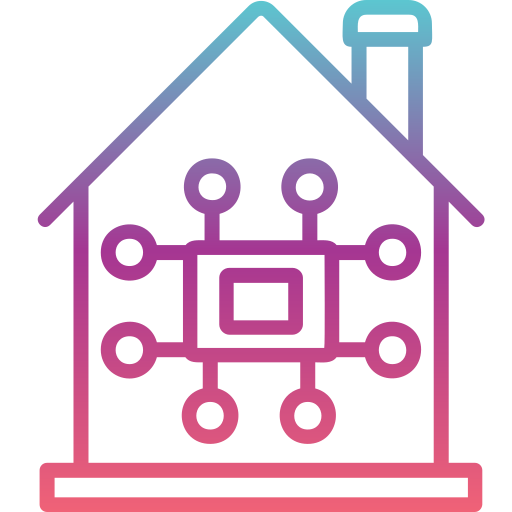 Smart home Generic Gradient icon