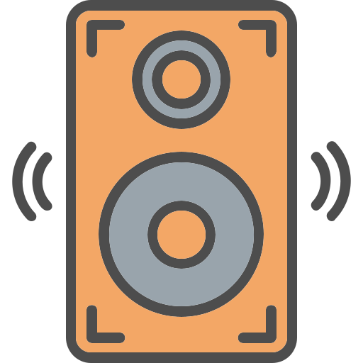 altavoz icono gratis