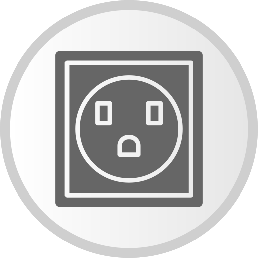 steckdose kostenlos Icon steckdose kostenlos Icon