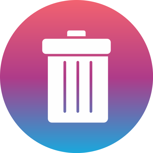 contenedor de basura icono gratis