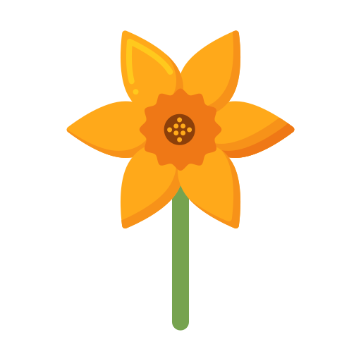 Daffodil Generic Flat icon