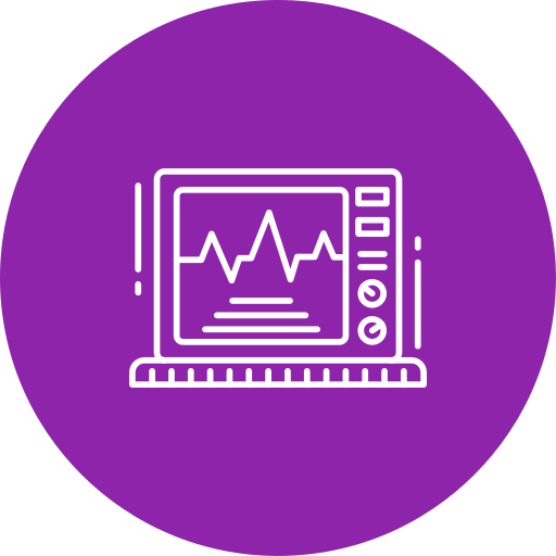 monitor de ekg icono gratis