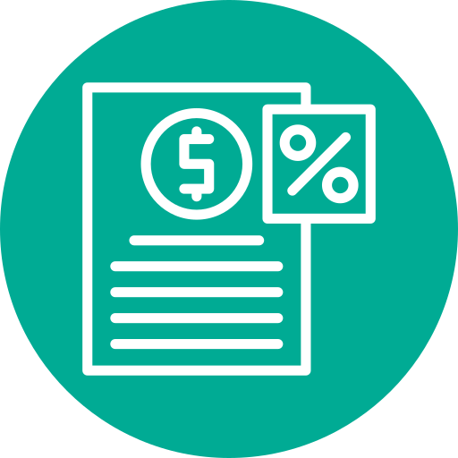 comisión icono gratis