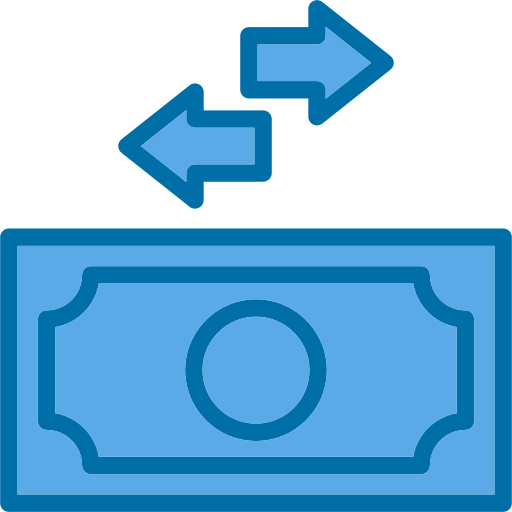 Cash Generic Blue icon