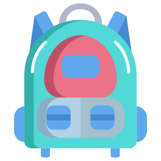 mochila icono gratis